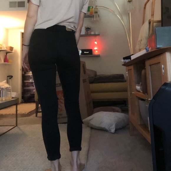 Black Ripped Jeans - Picture 2 of 2